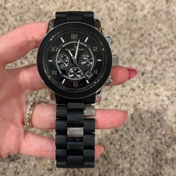 Black Michael kors watch